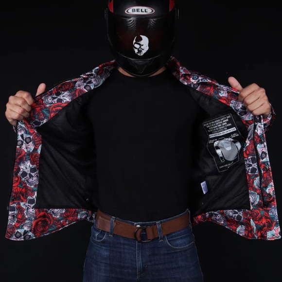 NWOT Road Armor Air Rider Mesh Armored Shirt SZ LARGE BLACK AND WHITE - Picture 12 of 14